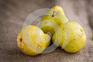 Pears (selective focus)