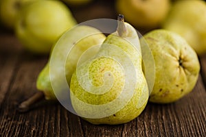 Pears (selective focus)