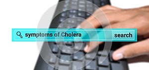 Pearson search about cholera disease background