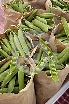 Peas in Paper Bags