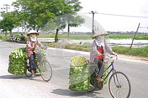 Peasants in bike