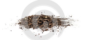 Peat Soil Isolated