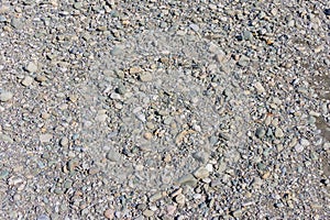 Pebble background. Small stones on the seashore