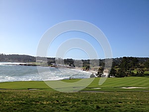 Pebble Beach 18th hole