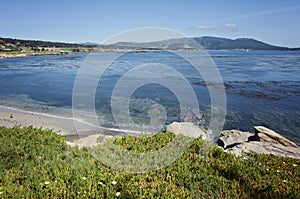 Pebble Beach along the Monterey Bay