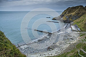 Ciottolo Spiaggia urlare irlanda 