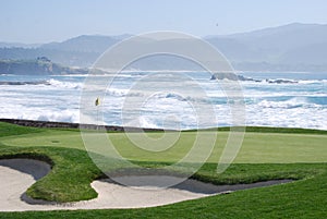 Pebble Beach Golf course photo