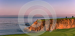 Pebble Beach golf course, Monterey, California, USA