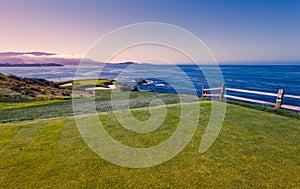 Pebble Beach golf course, Monterey, California, USA