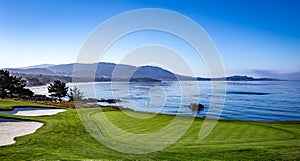 Pebble Beach golf course, Monterey, California, usa