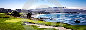 Pebble Beach golf course, Monterey, California, usa