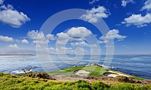 Pebble Beach golf course, Monterey, California, USA