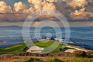 Pebble Beach golf course, Monterey, California, USA