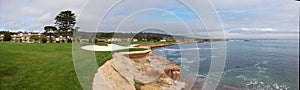 Pebble beach Hole 18