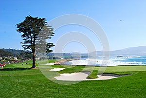 Pebble Beach legendary course photo