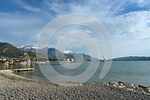 Pebble beach. Montenegro