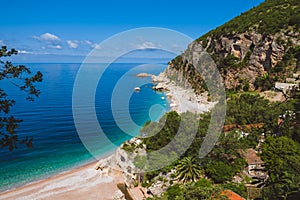 Pebble Beach near Perazica Do, Montenegro photo