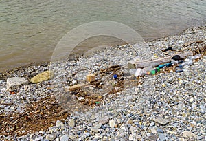Pebble beach pollution