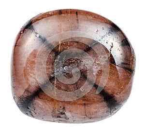 Pebble of Chiastolite Andalusite stone