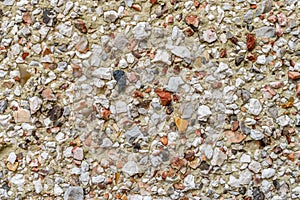 Pebble dash wall macro