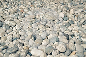 Pebble rock stone background texture