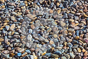 Pebble stones background