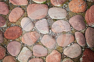 Pebble stones background. Sea pebble stones background texture