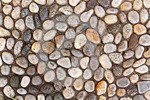 Pebble wall texture