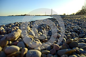 Pebbled Shoreline