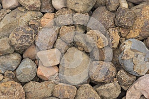 Pebbles as a background image.