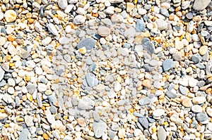 Pebbles on the beach