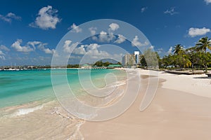 Pebbles Beach in Barbados