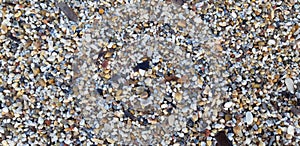 Pebbles beach, stones background