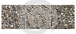 pebbles exposed aggregate stone texture surface