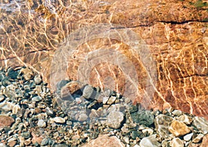 Pebbles in a Glen Coe Stream