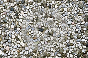 Pebbles mosaic photo
