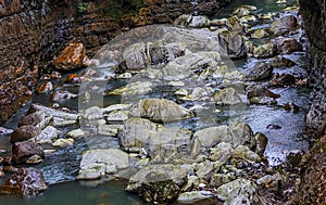 Pebbles in the stream