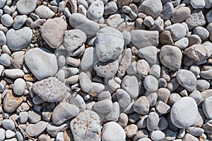Pebblestones on the beach - perfect for background