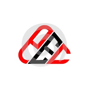 PEC letter logo creative design with vector graphic, PEC