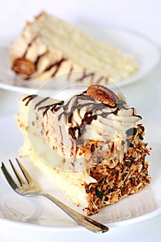 Pecan Cream Cake