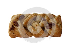 Pecan Danish Plait with walnuts