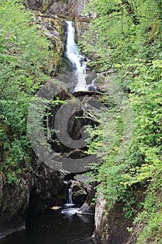 Pecca Falls, Ingleton Waterfall Trail, Yorkshire, UK