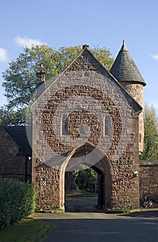 Peckforton Castle Gatehouse photo