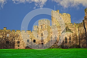 Peckforton Castle in Tarporley, Cheshire