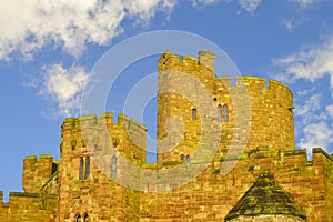 Peckforton Castle in Tarporley, Cheshire detail