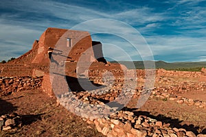 Pecos Pueblo Mission ruins photo