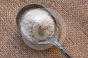 Pectin Powder on a Vintage Spoon