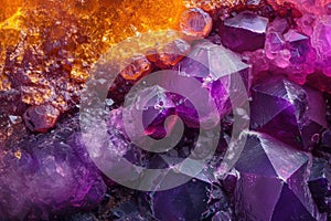 Peculiar Abstract colorful mineral background. Generate ai photo