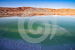 The peculiar emerald Salt Lake