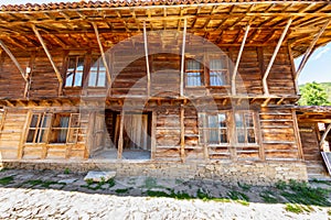 The peculiarity of Balkan architecture in the Bulgarian mountain village of Zheravna